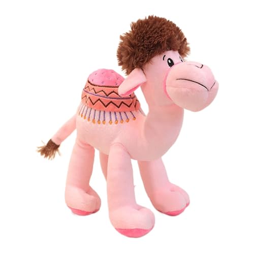 Luckywaqng Cute Plushie Soft Cuddly Plush Toy Fuzzy Plushie Christmas Birthday and Plüschtier 30 cm (Pink, S) von Luckywaqng