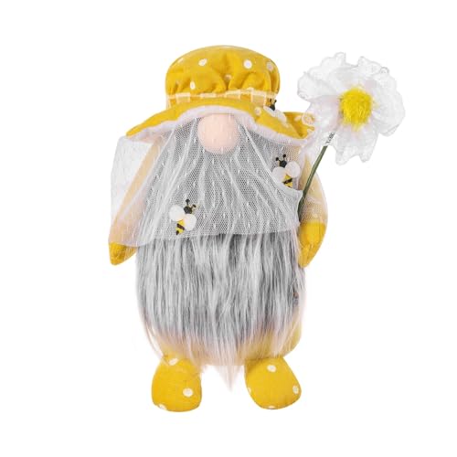 Luckywaqng Festival GNOME Plüsch Dekoration Tomte Schwedisch Tisch Dekoration Der Singende Und Sprechende Elefant Spielt Guck-Guck Mit Den Ohren (B, One Size) von Luckywaqng