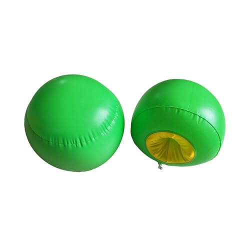Luckywaqng Inflatable Boxing Gloves Blow Up Boxing Gloves for Men and Women PVC Workout Punching Gloves Interactive Boxing Gloves for Muay Thai An Hochzeit (A, S) von Luckywaqng