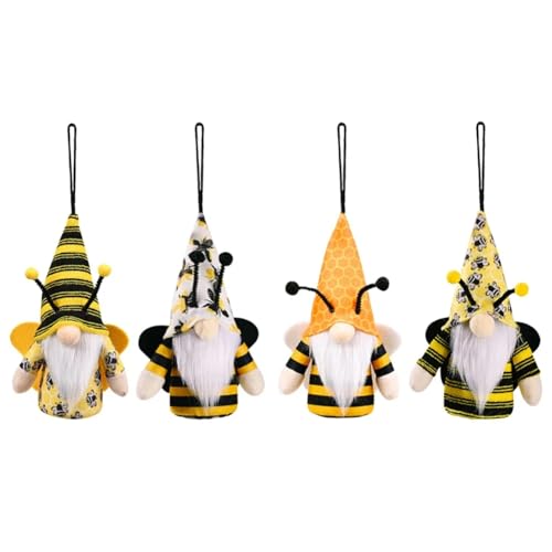 Luckywaqng Leuchtendes Zwergendekor, Dekoration mit hängenden und elegantem, lustigem, skurrilem Frühlingszwerg, weiche Plüschzwerge für die Küchendekoration Puppenkleidung (A*1+B*1+C*1+D*1, One Size) Luckywaqng Leuchtendes Zwergendekor, Dekoration mit hängenden und elegantem, lustigem, skurrilem Frühlingszwerg, weiche Plüschzwerge für die Küchendekoration Puppenkleidung (A*1+B*1+C*1+D*1, One Size) von Luckywaqng