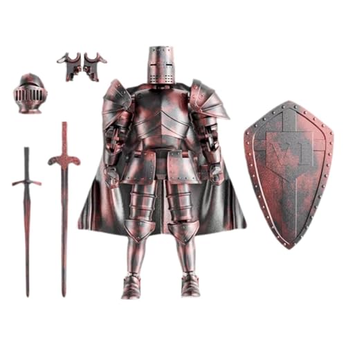 Luckywaqng Mittelalterliche Actionfiguren, Actionfigur, mehrere bewegliche Roboter, Schaufensterpuppe T13, Dummy 13, Actionfigur (Zusammenbau erforderlich) Bett Puppenbett (A, One Size) von Luckywaqng
