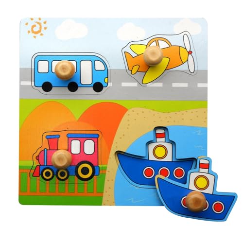 Luckywaqng Obst Greifen Bord Puzzle Puzzle Spielzeug Montessori Frühen Bildung 1 2 3 Jahre Alten Und Mädchen Bord Für Erwachsene Und Kinder (C, One Size) von Luckywaqng