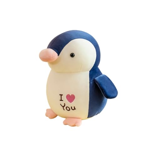 Luckywaqng Penguin Stuffed Animal Valentines Day 9.8in Cute Penguin Plush Doll Toys for Girl Hugging Valentines Day Dolls Puppen (BU2, One Size) von Luckywaqng