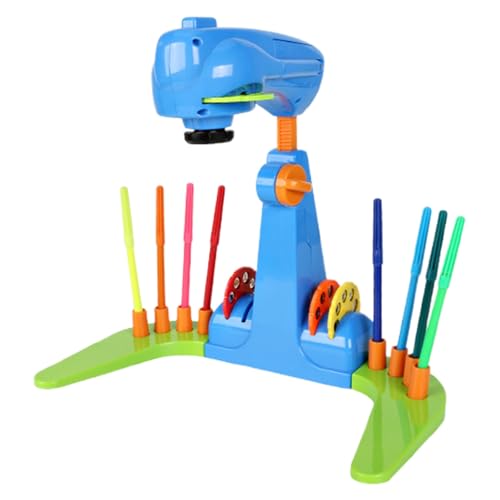 Luckywaqng Projector Drawing Projector Draw Sketch Toy，with 32 Patters And 12color Brushes For People Learn To Drawing And Sketch，Preschool Learning Activities Kleinkindspielzeug Auto (Blue, One Size) von Luckywaqng