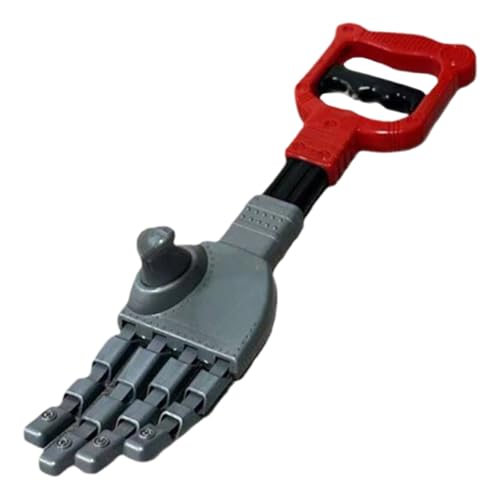 Luckywaqng Roboterhand, interaktives Spielzeug, Roboterpaket, Spielzeug, Roboterarm, Spielzeug für und Mädchen, Spaß beim frühen Lernen, Hände-Koordination, Spielen Kleinkindspielzeug (Red, One Size) von Luckywaqng