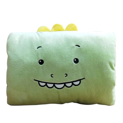 Luckywaqng Saint Kids Pillow Fuzzy Pillow Cases Cute Animal Friends Soft Pillow for Kids Beds and Nap Time Hand Warmer Winter Throw Pillow Plüschfigur (F, S) von Luckywaqng