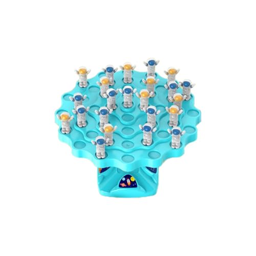 Luckywaqng Tree Board Game Astronaut Board Toy Astronaut Games Tabletop Puzzle Game for Children Kids Kleinkindspielzeug Für Mädchen (Blue, One Size) von Luckywaqng