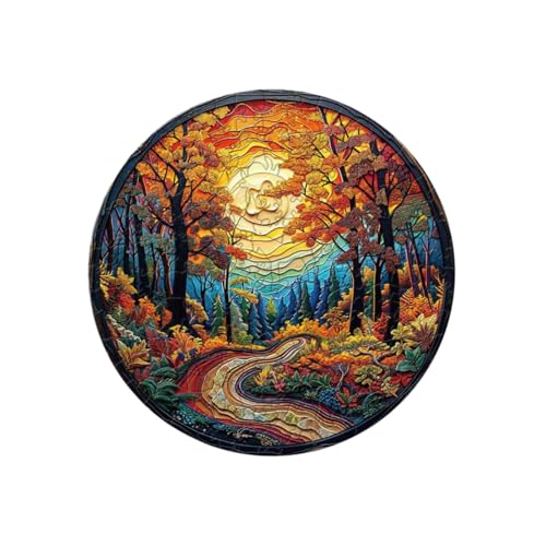 Luckywaqng Wooden Puzzles for Adults (100 Piece) Puzzle Adult Puzzles Wooden Puzzles Shape for Adults Family Game Holzpuzzles (G, One Size) von Luckywaqng