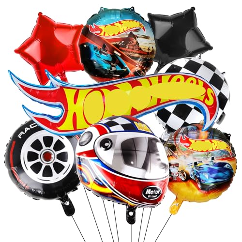Luclay Hot Whels Geburtstags Deko Junge- Car Foilballoons Auto Party Deko Party Supplies Autofelgen Motorrad Helmen Radfelgen Rennwagen Luftballons Partyzubehör für Kindergeburtstag Babypartys Deko Luclay Hot Whels Geburtstags Deko Junge- Car Foilballoons Auto Party Deko Party Supplies Autofelgen Motorrad Helmen Radfelgen Rennwagen Luftballons Partyzubehör für Kindergeburtstag Babypartys Deko von Luclay