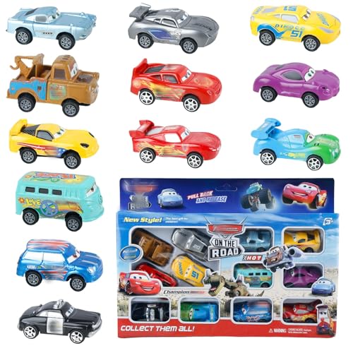 Luclay Car Spielzeug 12 Stück, Spielzeug Automodell, Kinderspielzeug - Gestaltete Autos für Jungs, Sammler und Spielzeugliebhaber - Geschenke für Geburtstagsfeiern, Kindertage, Easter Luclay Car Spielzeug 12 Stück, Spielzeug Automodell, Kinderspielzeug - Gestaltete Autos für Jungs, Sammler und Spielzeugliebhaber - Geschenke für Geburtstagsfeiern, Kindertage, Easter von Luclay