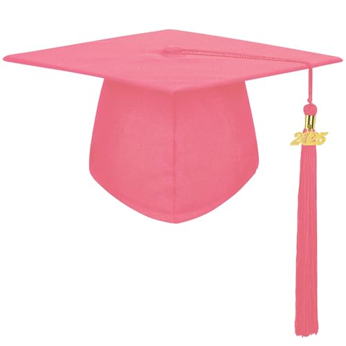 Luclay Doktorhut Studentenhut, Abschluss Hut 2024 Jahreszahl Tassel Anhänger Adjustable Bachelor Hut, Graduation Hat für Universität, Abitur Abschluss,Hochschule-Rosa Luclay Doktorhut Studentenhut, Abschluss Hut 2024 Jahreszahl Tassel Anhänger Adjustable Bachelor Hut, Graduation Hat für Universität, Abitur Abschluss,Hochschule-Rosa von Luclay