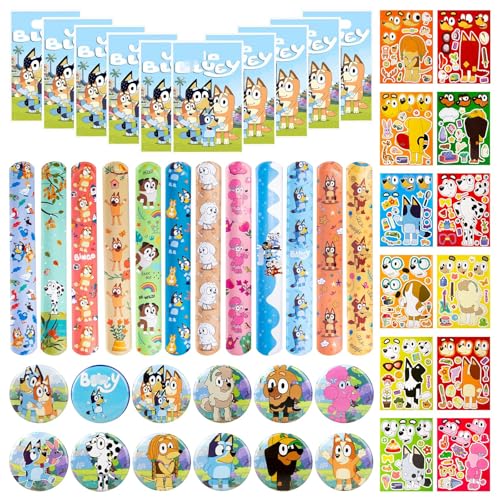 Blue-y Party Mitgebsel Kindergeburtstag Set- Party Geschenke Mitbringsel Party Favor Spielzeug mit Aufkleber Abzeichen Armbänder Geschenktüten Aufkleber Ostergeschenke Füllstoffe für Mädchen Jungen Blue-y Party Mitgebsel Kindergeburtstag Set- Party Geschenke Mitbringsel Party Favor Spielzeug mit Aufkleber Abzeichen Armbänder Geschenktüten Aufkleber Ostergeschenke Füllstoffe für Mädchen Jungen von Luclay