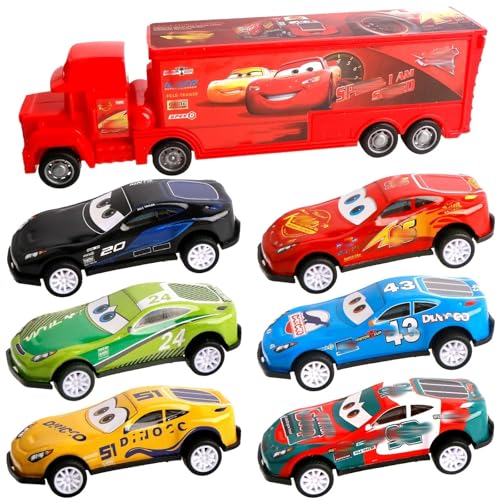 Luclay Red Racing car Spielzeug Automodell - Lightning Mc-Queen Kinderspielzeug Autos Ideal für Jungs und Mädchen, Sammler und Spielzeugliebhaber für Kinder Geburtstagsfeiern, Kindertage, Easter Luclay Red Racing car Spielzeug Automodell - Lightning Mc-Queen Kinderspielzeug Autos Ideal für Jungs und Mädchen, Sammler und Spielzeugliebhaber für Kinder Geburtstagsfeiern, Kindertage, Easter von Luclay