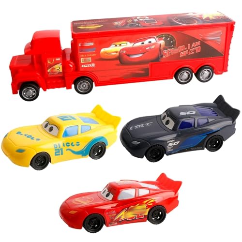 Luclay Red Racing car Spielzeug Automodell - Lightning Mc-Queen Kinderspielzeug Autos Ideal für Jungs und Mädchen, Sammler und Spielzeugliebhaber für Kinder Geburtstagsfeiern, Kindertage, Easter Luclay Red Racing car Spielzeug Automodell - Lightning Mc-Queen Kinderspielzeug Autos Ideal für Jungs und Mädchen, Sammler und Spielzeugliebhaber für Kinder Geburtstagsfeiern, Kindertage, Easter von Luclay
