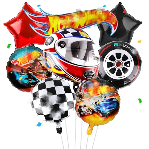 Auto Luftballons Geburtstag Deko Junge- Wheels Geburtstagsdeko Junge Hot Ballon Geburtstag Deko Car Happy Birthday Girlande Folienballons Kindergeburtstag für Kinder Racing Thema Party Supplies Deko Auto Luftballons Geburtstag Deko Junge- Wheels Geburtstagsdeko Junge Hot Ballon Geburtstag Deko Car Happy Birthday Girlande Folienballons Kindergeburtstag für Kinder Racing Thema Party Supplies Deko von Luclay
