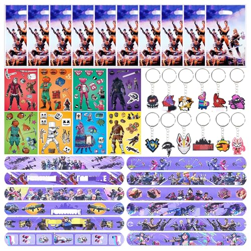 Party Geschenke Mitgebsel Spiel- Kindergeburtstag Mitbringsel Party Favor Game Spielzeug Schnapparmband Abzeichen Geschenktüten Aufkleber Kindertag Geschenke Goodie Bag Füllstoffe für Jungen Mädchen von Luclay