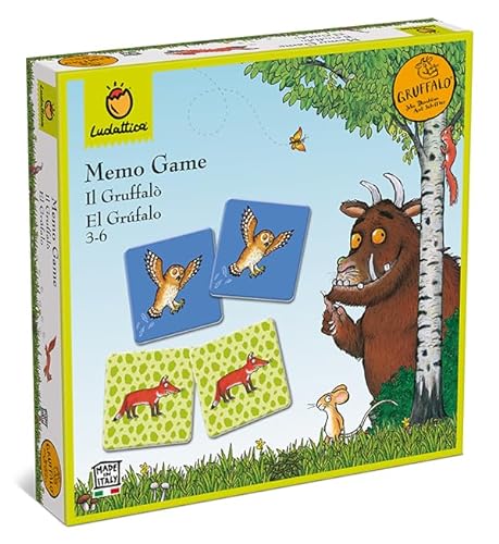 Ludattica 22648 - Memo Game Der Kranich, Kinderspiel-Gedächtnis-Tischspiel, über 5 Jahre von Ludattica