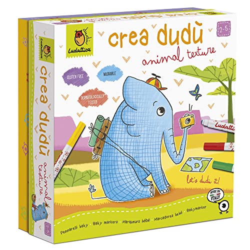 Ludattica - CREA Dudú Let´s Colour malen, Mehrfarbig (XOT-LD21535) von Ludattica
