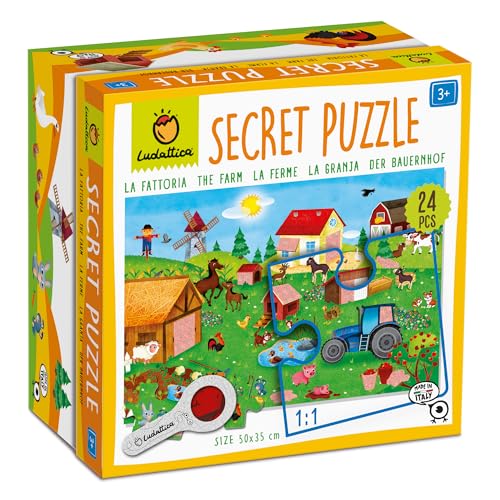 Ludattica Puzzle 24 pièces : Puzzle Secret : La Ferme Ludattica Puzzle 24 pièces : Puzzle Secret : La Ferme von Ludattica