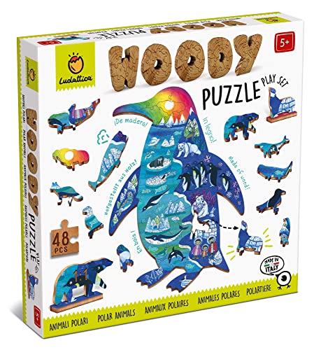 Ludattica Woody Puzzle - Polar Animals Official Merchandising Ludattica Woody Puzzle - Polar Animals Official Merchandising von Ludattica