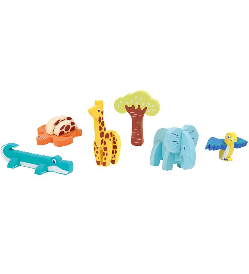 Ludi Schaumstoff-Puzzlespiel - 3D - 18 Teile - Tiere - Ludi - One Size - Puzzlespiele Ludi Schaumstoff-Puzzlespiel - 3D - 18 Teile - Tiere - Ludi - One Size - Puzzlespiele von Ludi