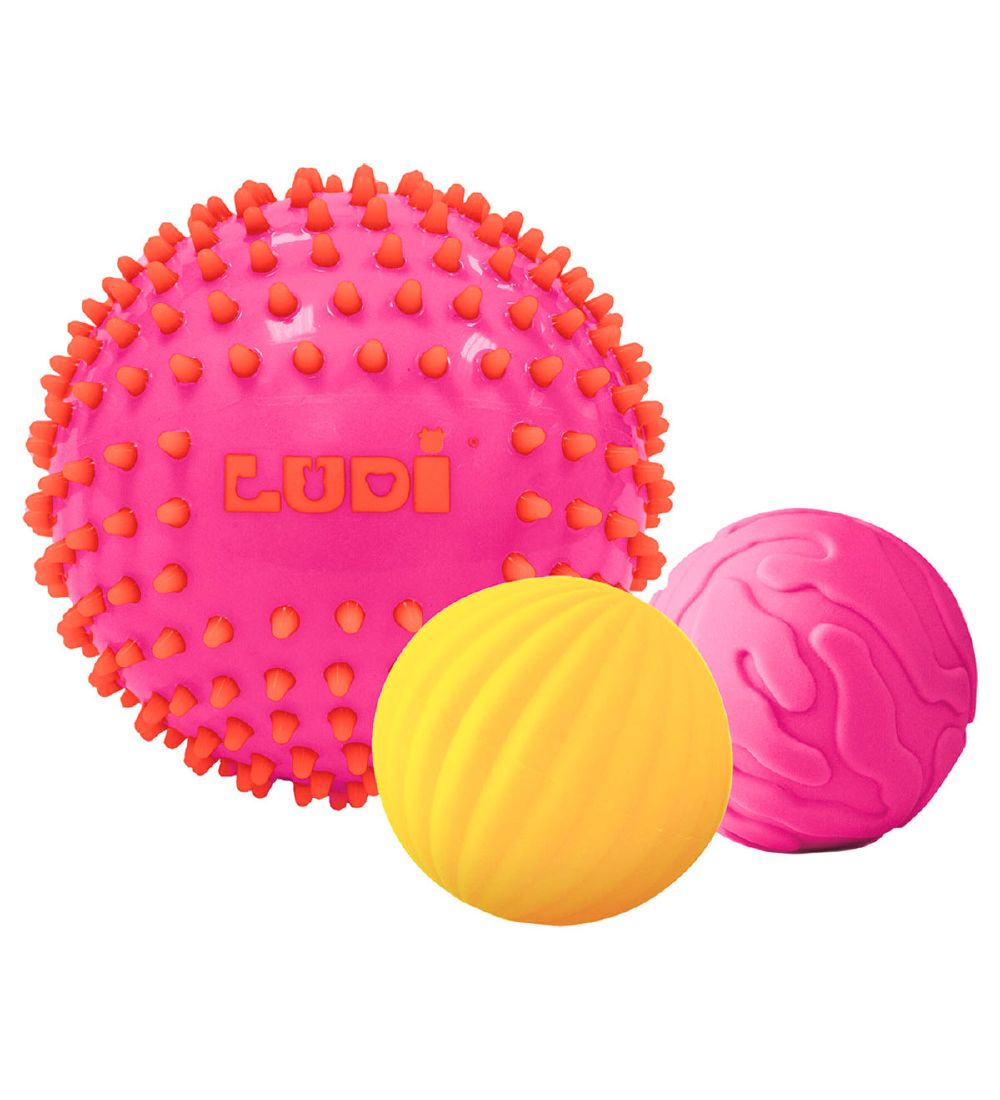 Ludi Sensorikball - 3 st.. - Pink - Ludi - One Size - Bälle Ludi Sensorikball - 3 st.. - Pink - Ludi - One Size - Bälle von Ludi