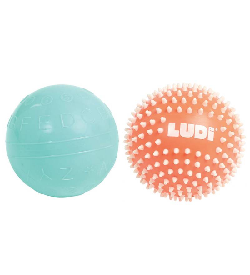 Ludi Sensory Balls - 2 st. - Multi - Ludi - One Size - Bälle Ludi Sensory Balls - 2 st. - Multi - Ludi - One Size - Bälle von Ludi