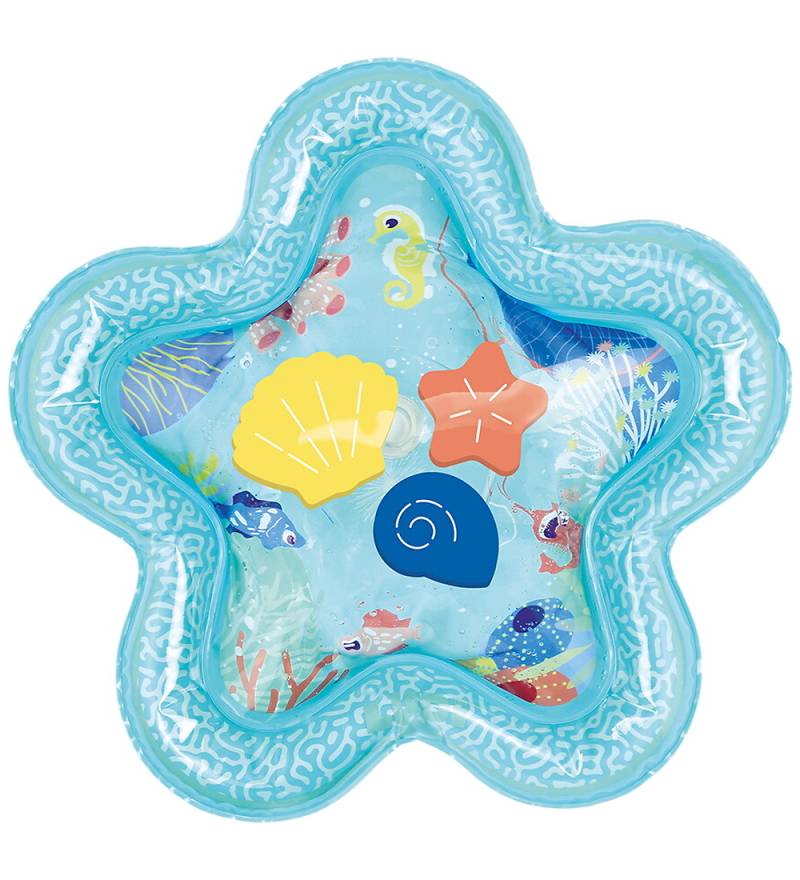 Ludi Spielmatte - Wasser - 42x42 cm - Stern - Ludi - One Size - Krabbeldecke von Ludi