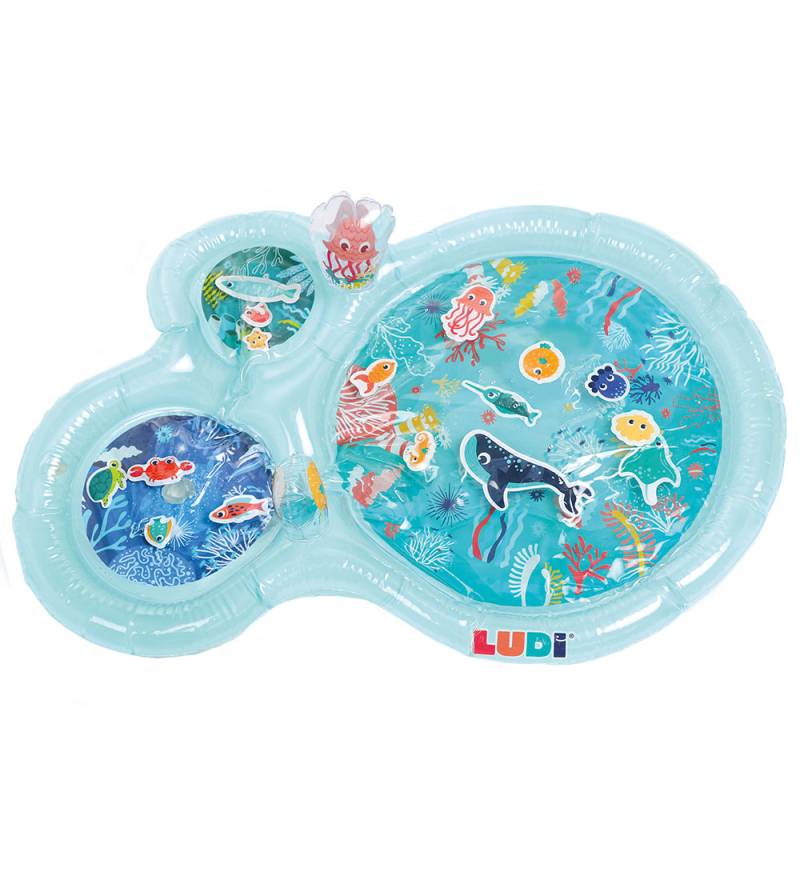 Ludi Spielmatte - Wasser - 94x63 cm - Türkis - Ludi - One Size - Krabbeldecke Ludi Spielmatte - Wasser - 94x63 cm - Türkis - Ludi - One Size - Krabbeldecke von Ludi