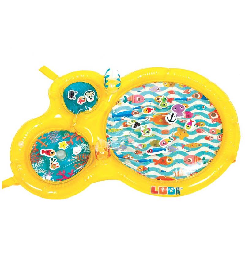 Ludi Spielmatte - Wasser - Spielmatte - 94x63 cm - Gelb - Ludi - One Size - Krabbeldecke Ludi Spielmatte - Wasser - Spielmatte - 94x63 cm - Gelb - Ludi - One Size - Krabbeldecke von Ludi