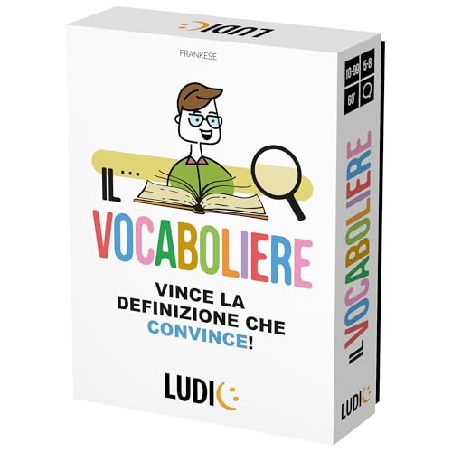 LUDIC - Deduco - Das Spiel für Logik, Dialektik und Täuschung - Gesellschaftsspiel 4-10 Spieler, Jahre 12+, EIN Logisches Denkspiel für die ganze Familie - Made in Italy | IT61039 von Ludic