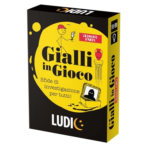 Ludic Gelbe im Spiel Kunstverbrechen Herausforderungen für alle IT58783 Gesellschaftsspiel Größe Reise für 2+ Spieler Ludic Gelbe im Spiel Kunstverbrechen Herausforderungen für alle IT58783 Gesellschaftsspiel Größe Reise für 2+ Spieler von Ludic