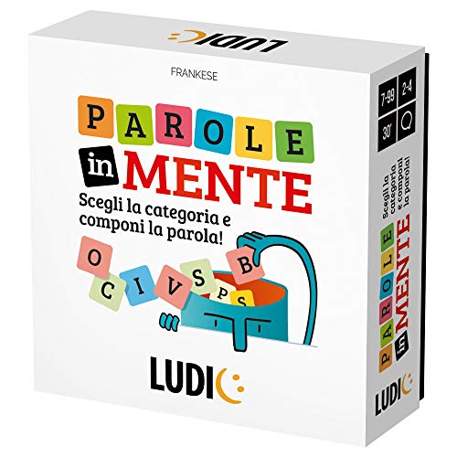 Ludic Worte im Kopf Wählen Sie die Kategorie und verfassen Sie das Wort It27712 Gesellschaftsspiel für die Familie für 2-4 Spieler, Made in Italy Ludic Worte im Kopf Wählen Sie die Kategorie und verfassen Sie das Wort It27712 Gesellschaftsspiel für die Familie für 2-4 Spieler, Made in Italy von Headu