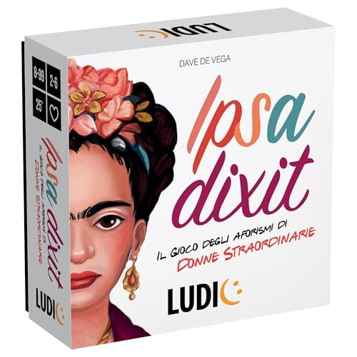 Ludic IpsA Dixit IT59872 Gesellschaftsspiel für die Familie für 2-6 Spieler, hergestellt in Italien von Ludic