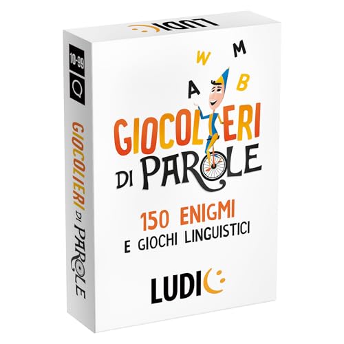 Ludic Worte Jongleure 150 Herausforderungen Für Wörter It51135 Gesellschaftsspiel Größe Reise Für 1+Spieler von Headu