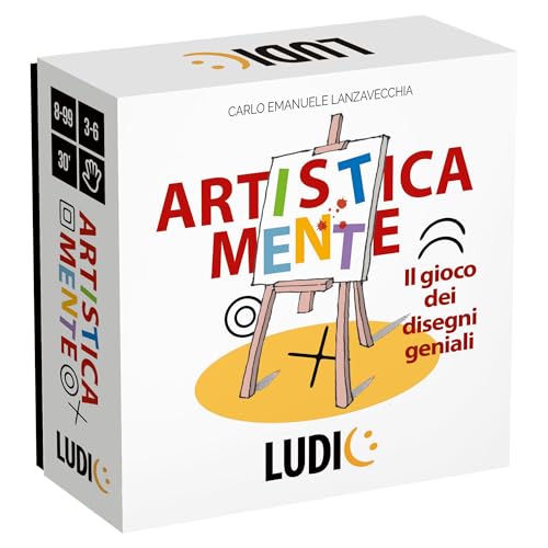 Ludic - Quo Vadis - Das Spiel der Weltwunder - Gesellschaftsspiel 2-6 Spieler, Jahre 8+, EIN Gedächtnisspiel, allgemeine Kultur und Strategie für die ganze Familie - Made in Italy | IT60995 von Ludic