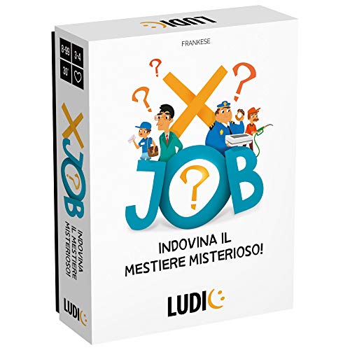 Ludic X-Job Ratet The Mestiere Mestiere It27705 Familienspiel für 3-8 Spieler, hergestellt in Italien von Ludic