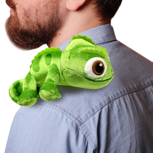 Ludihive Chamäleon Plüschtier Spielfigur, Pascal Shoulder Plüschpuppe, süßes Chamäleon-Plüschtier, Magnet Magnetisch, Geschenk for Jungen und Mädchen, Fans Ludihive Chamäleon Plüschtier Spielfigur, Pascal Shoulder Plüschpuppe, süßes Chamäleon-Plüschtier, Magnet Magnetisch, Geschenk for Jungen und Mädchen, Fans von Ludihive