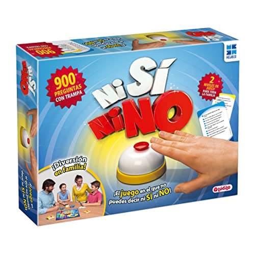 Ludilo NI SI NI No Familienbrettspiel, Brettspiele für Kinder ab 7 Jahren, 900 Fragen, Fallenfragen, Kinder- und Erwachsenenmodus, pädagogische Geschenke, Spielen in der Familie von LUDILO