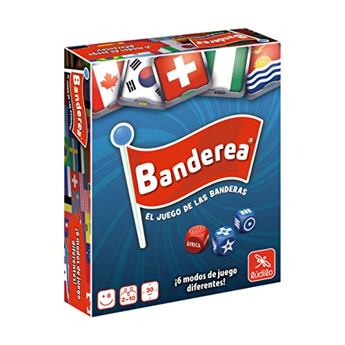 Lúdilo Flagge, Lernspiele für Kinder, 5 Jahre oder älter, Kartenspiele von 2 bis 10 | Brettspiel und Erwachsene | Kartenspiel von 30 Min. | Geschenke für Kinder Lúdilo Flagge, Lernspiele für Kinder, 5 Jahre oder älter, Kartenspiele von 2 bis 10 | Brettspiel und Erwachsene | Kartenspiel von 30 Min. | Geschenke für Kinder von LUDILO
