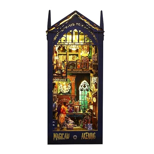 Book Nook - Magic Market (18,3 x 11 x 27 cm) mit Bewegung und Musik von Ludistri
