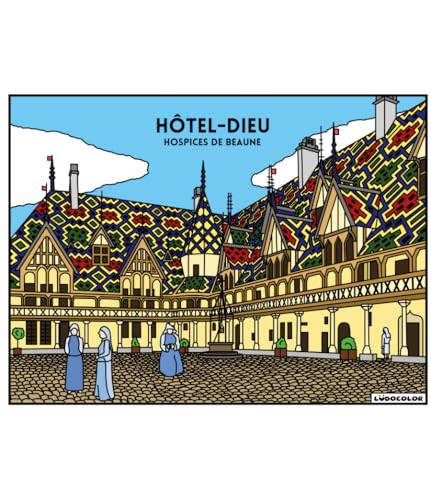 LudoColor - Hospices de Beaune Samttafel zum Ausmalen von LudoColor