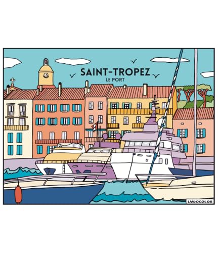LudoColor - Samt-Maltafel Saint Tropez von LudoColor