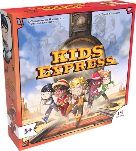Kids Express – Gesellschaftsspiel – Spiel für Kinder ab 5 Jahren – kooperatives Spiel – Geschicklichkeit – ideal für die Familie – Blackrock Games von Ludonaute