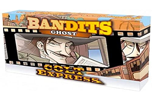 Asmodee ASMLUDCOEXEPGH Colt Express Bandits Erweiterung-Ghost, Mehrfarbig von Asmodee