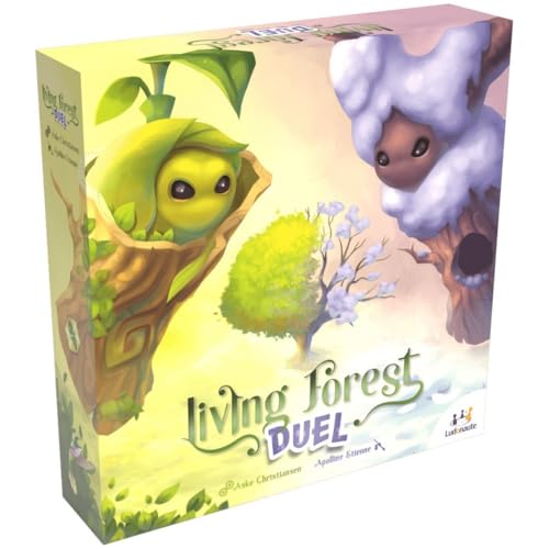 Ludonaute Living Forest Duell, strategischer Kampf für zwei Spieler zwischen den Geistern von Sommer und Winter, 2 Spieler, ab 10 Jahren von Ludonaute