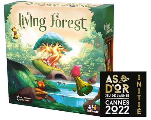 Ludonaute - Living Forest – Gesellschaftsspiel – Stop oder Encore – Deck & Building von Ludonaute