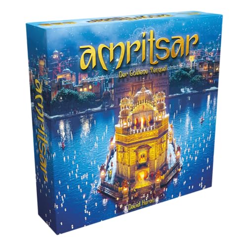 Ludonova , Amritsar: Der Goldene Tempel , Expertenspiel , Brettspiel , 1-4 Spieler , Ab 14+ Jahren , 60-120 Minuten , Deutsch von Ludonova