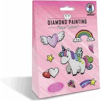 URSUS Kinder-Bastelsets Diamond Painting Sticker Unicorn, 2er Bogen von Ludwig Bähr