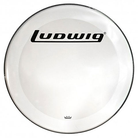 Ludwig Bass Drum Resonant Head 22" Block Logo Bass-Drum-Fell von Ludwig